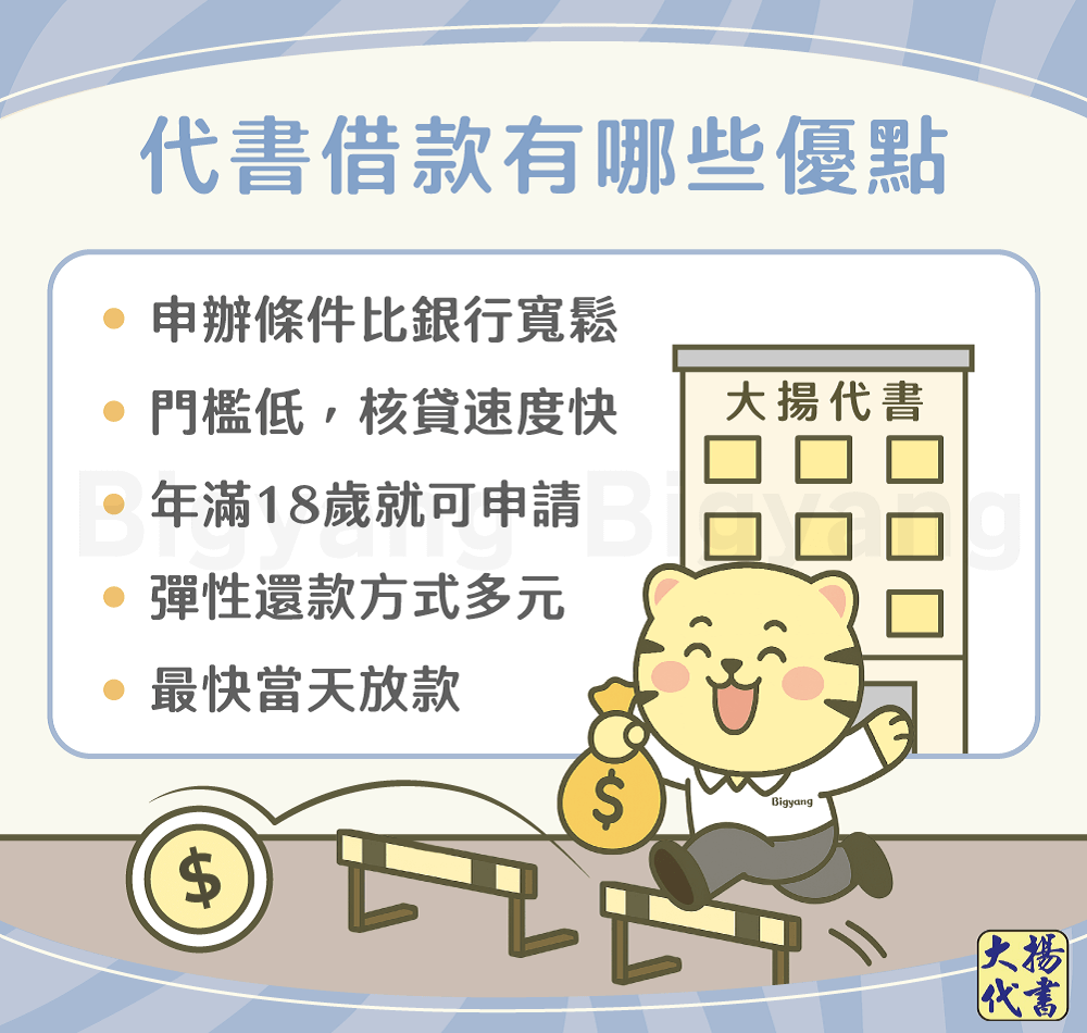 代書借款有哪些優點-大揚代書