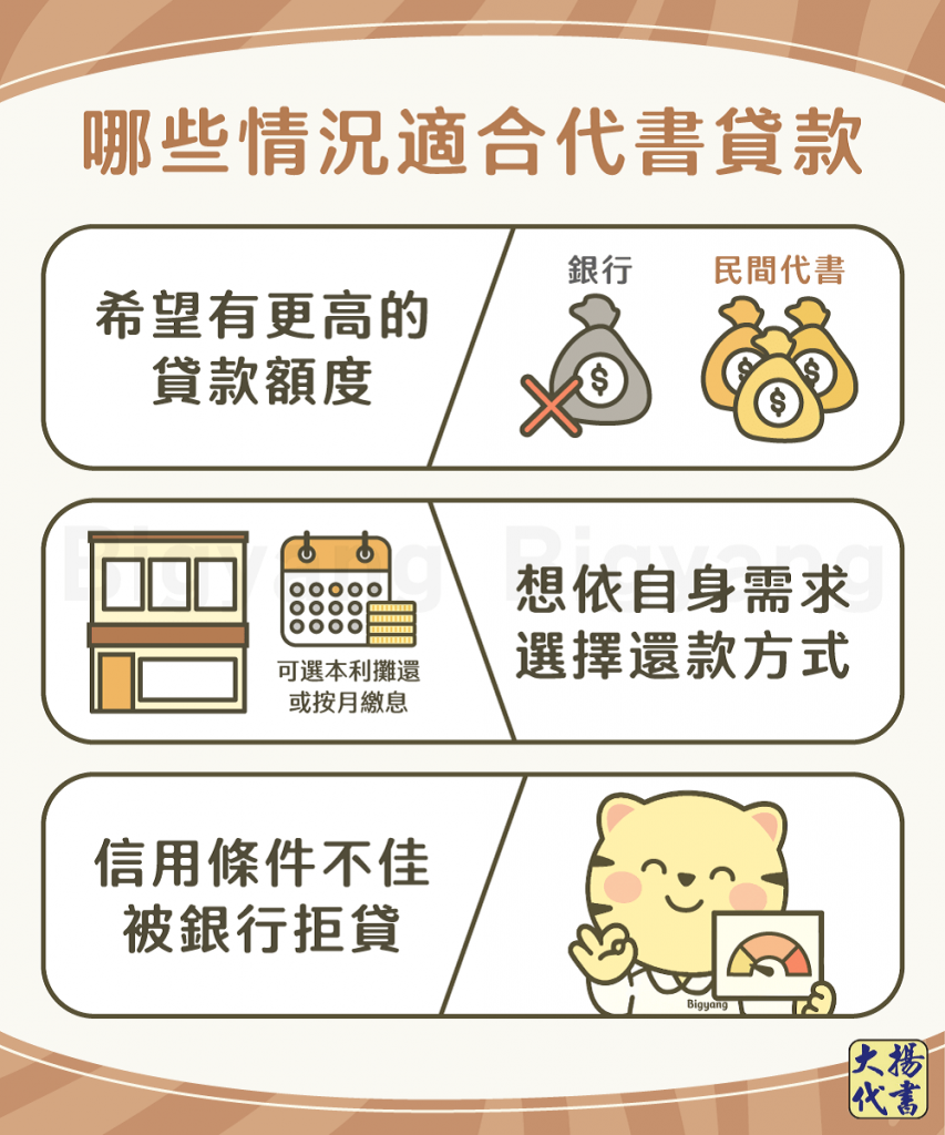 哪些情況適合代書貸款-大揚代書