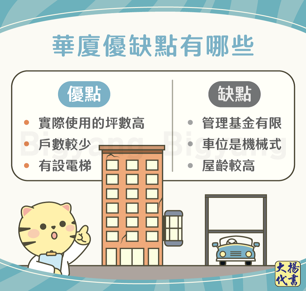 華廈優缺點有哪些－大揚代書
