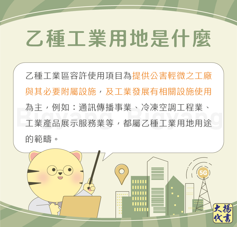 乙種工業用地是什麼－大揚代書