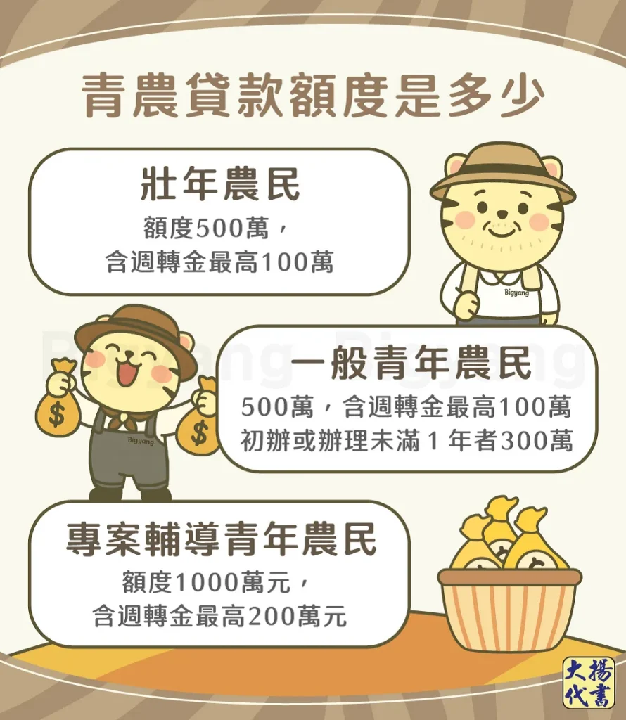 清農貸款額度是多少－大揚代書