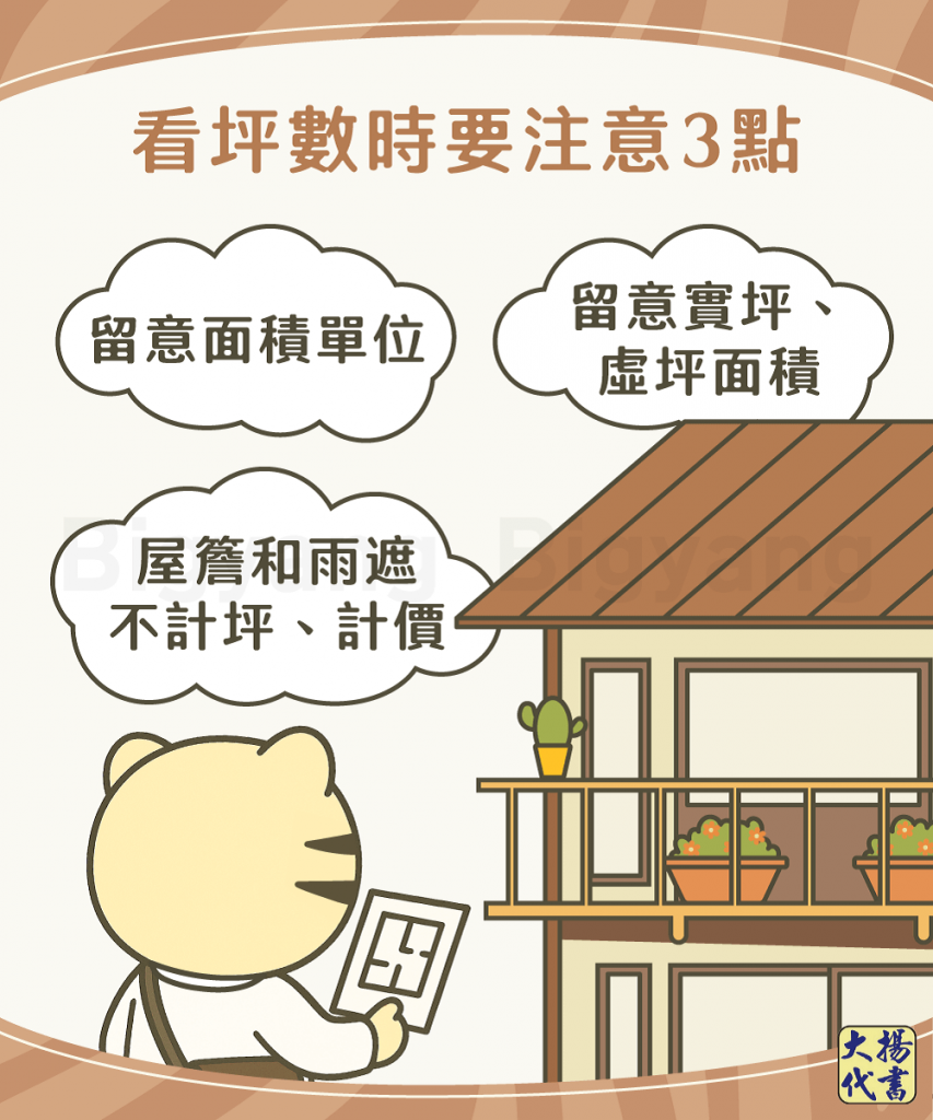 看坪數時要注意3點-大揚代書