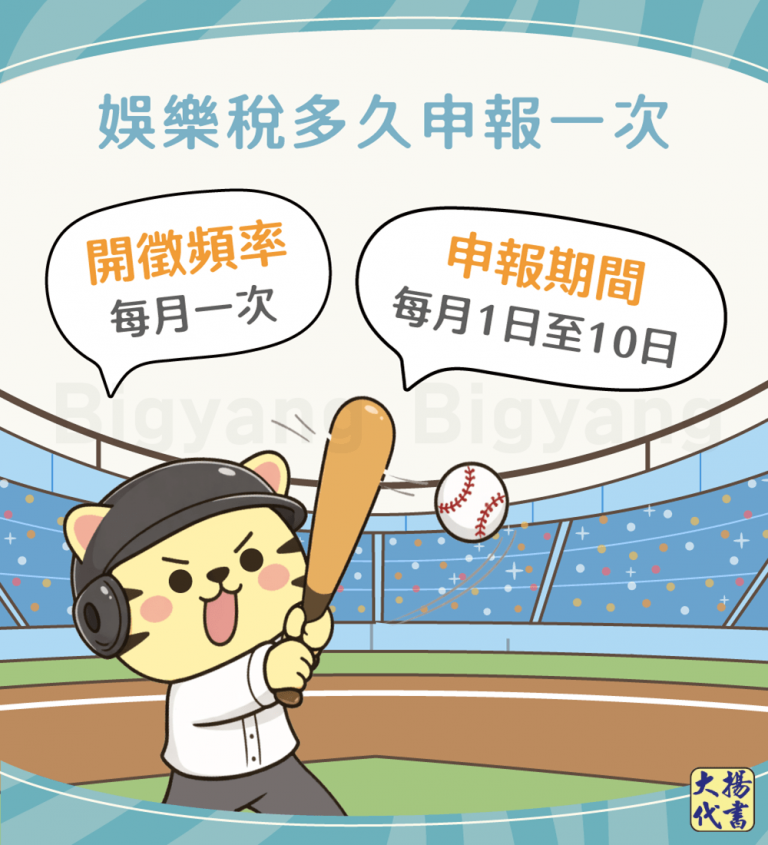 娛樂稅多久申報一次－大揚代書