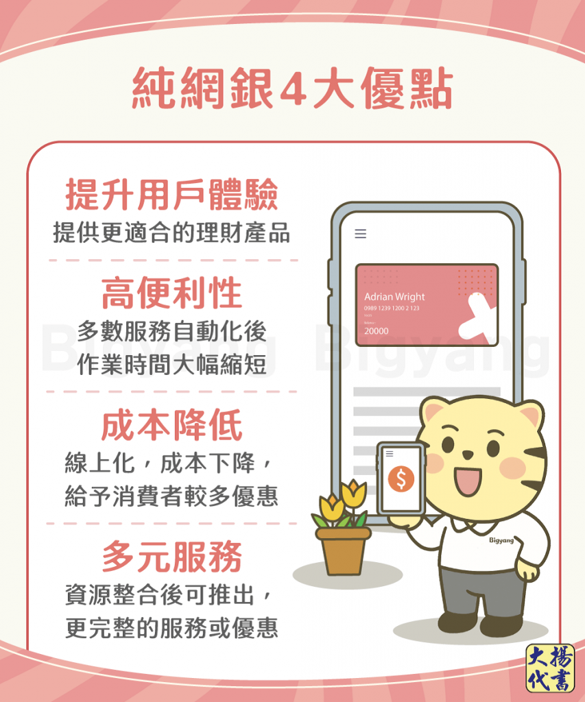 純網銀的4大優點－大揚代書