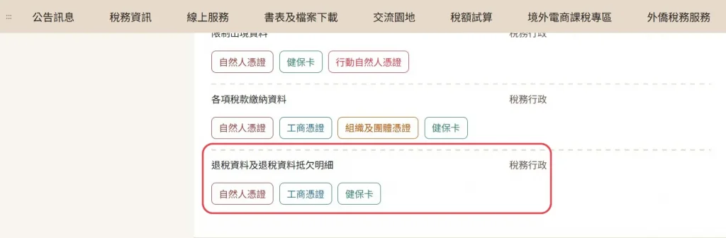 綜合所得稅退稅查詢-大揚代書