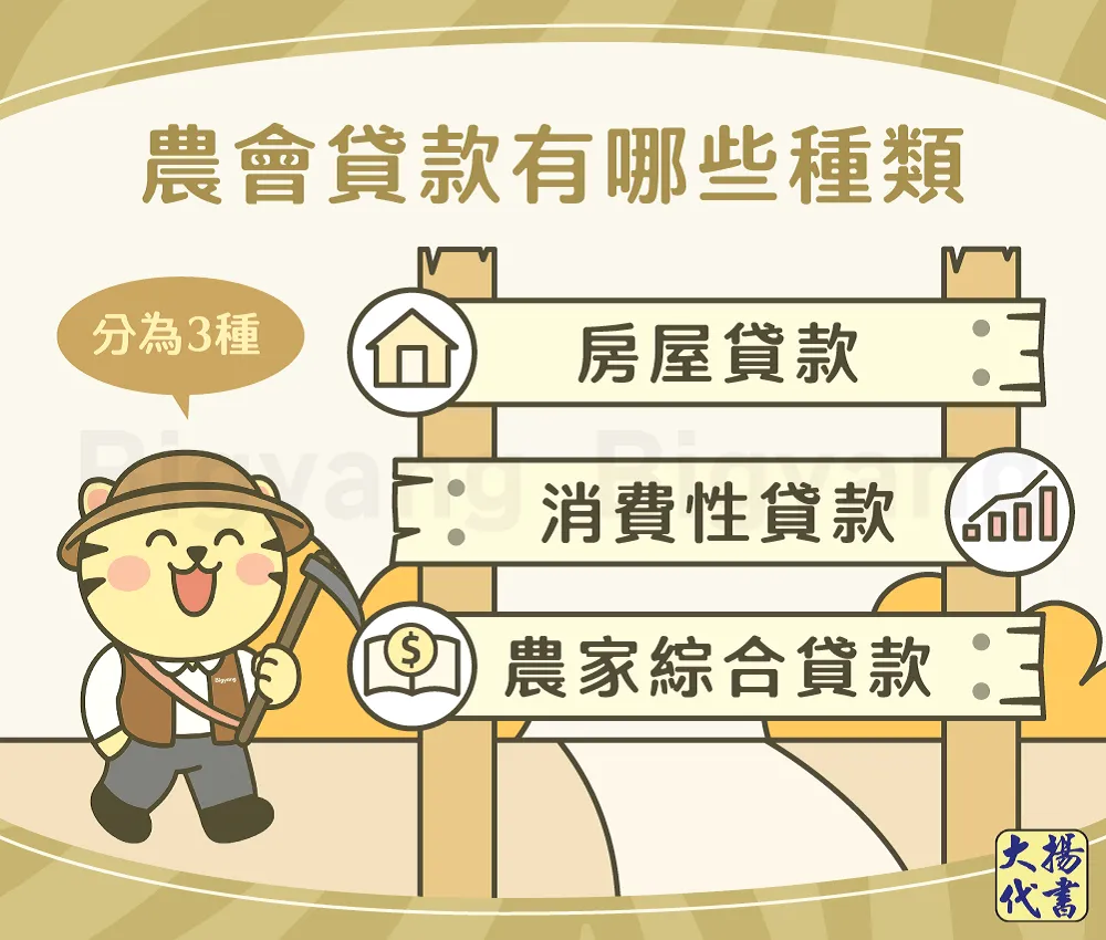 農會貸款有哪些項目－大揚代書