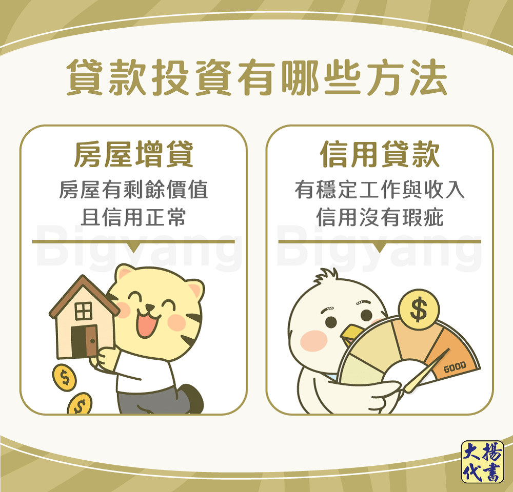 貸款投資有哪些方法－大揚代書